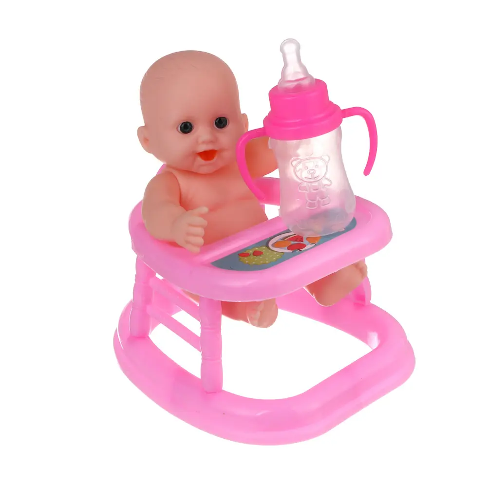 Пупс 12 см в стульчике, PVC, PP, тм ИГРОЛЕНД, 3+ - #3