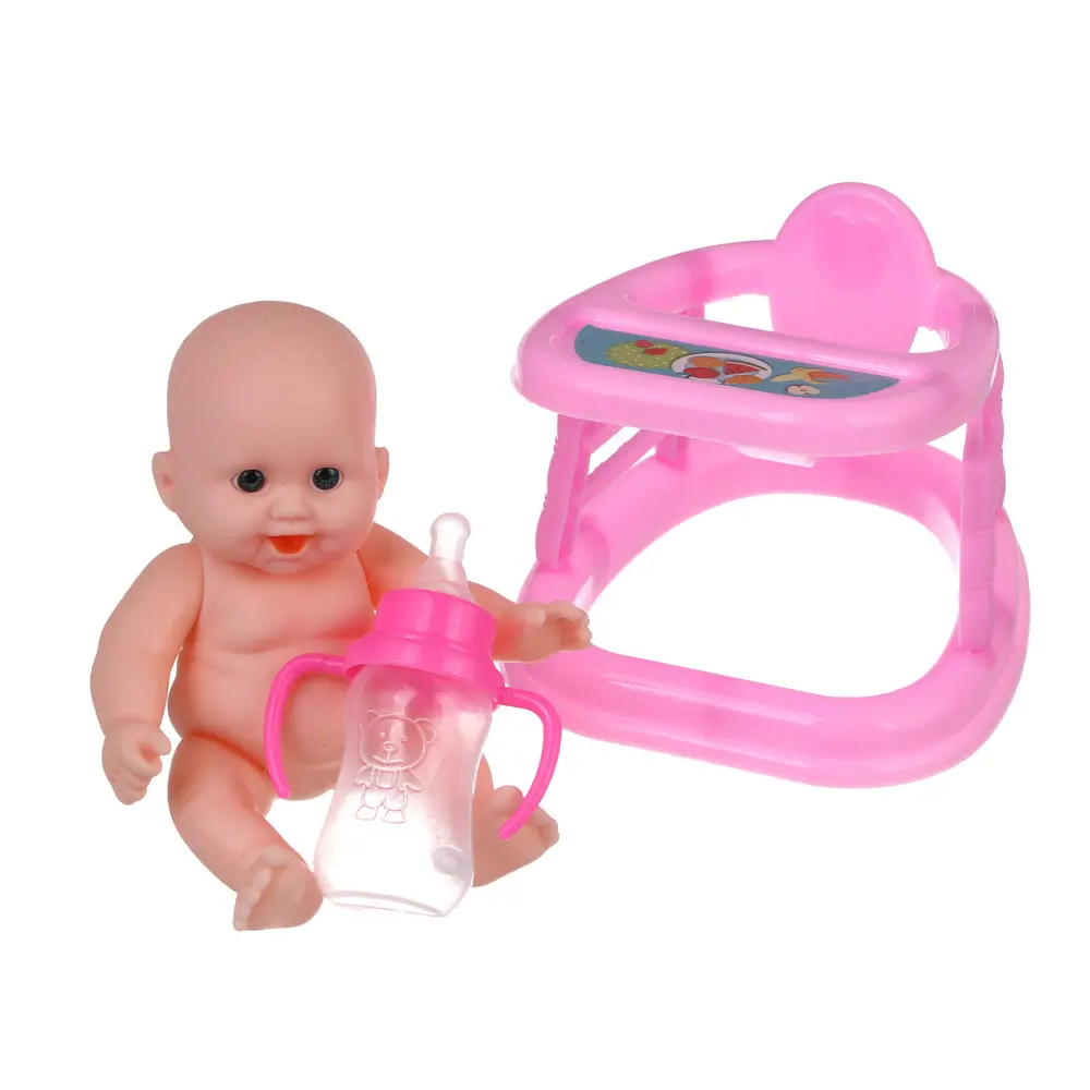 Пупс 12 см в стульчике, PVC, PP, тм ИГРОЛЕНД, 3+ - #4