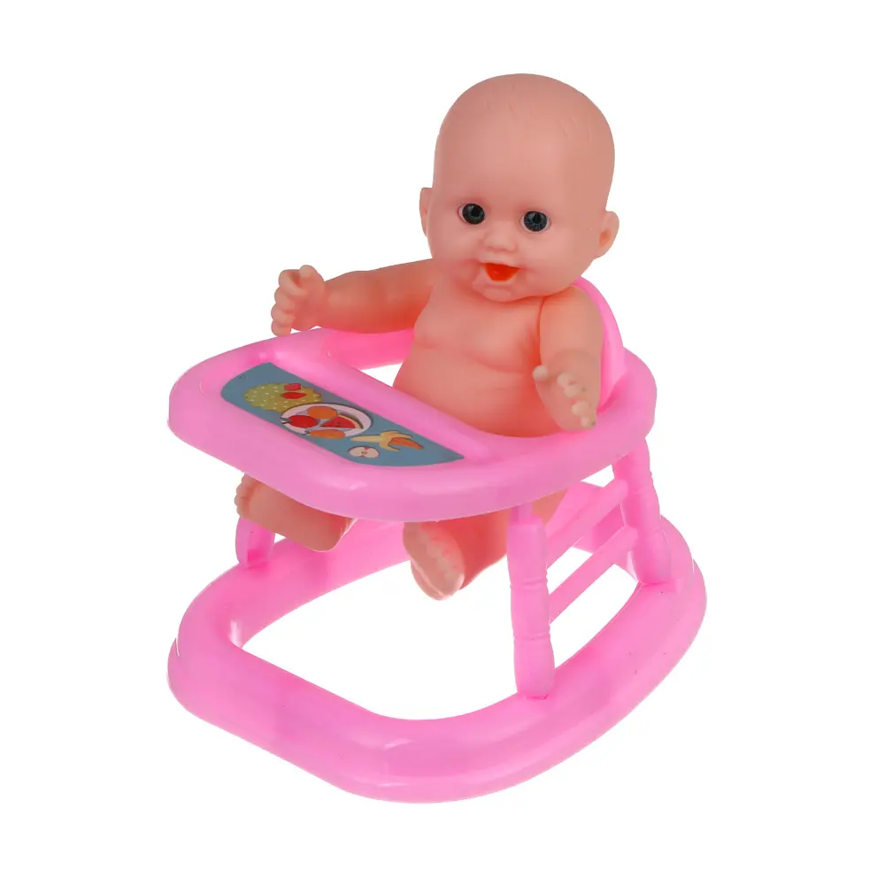 Пупс 12 см в стульчике, PVC, PP, тм ИГРОЛЕНД, 3+ - #5