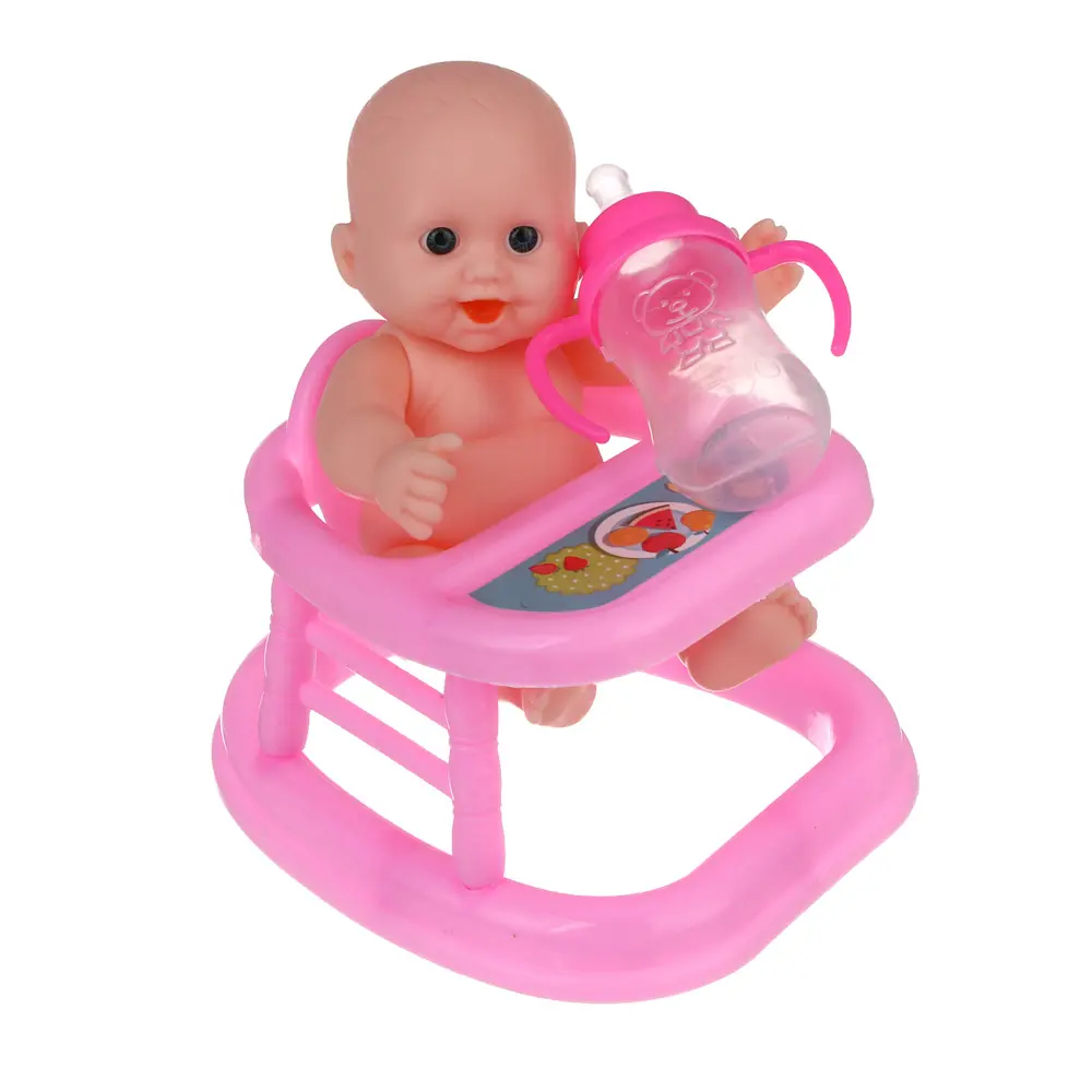 Пупс 12 см в стульчике, PVC, PP, тм ИГРОЛЕНД, 3+ - #6