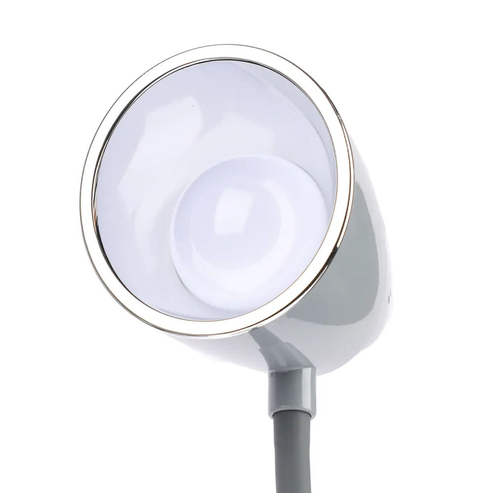 Лампа настольная складная FORZA 30LED, питание USB, 7Вт, 500Лм, кабель 1м, диммер, пластик, серая - #7