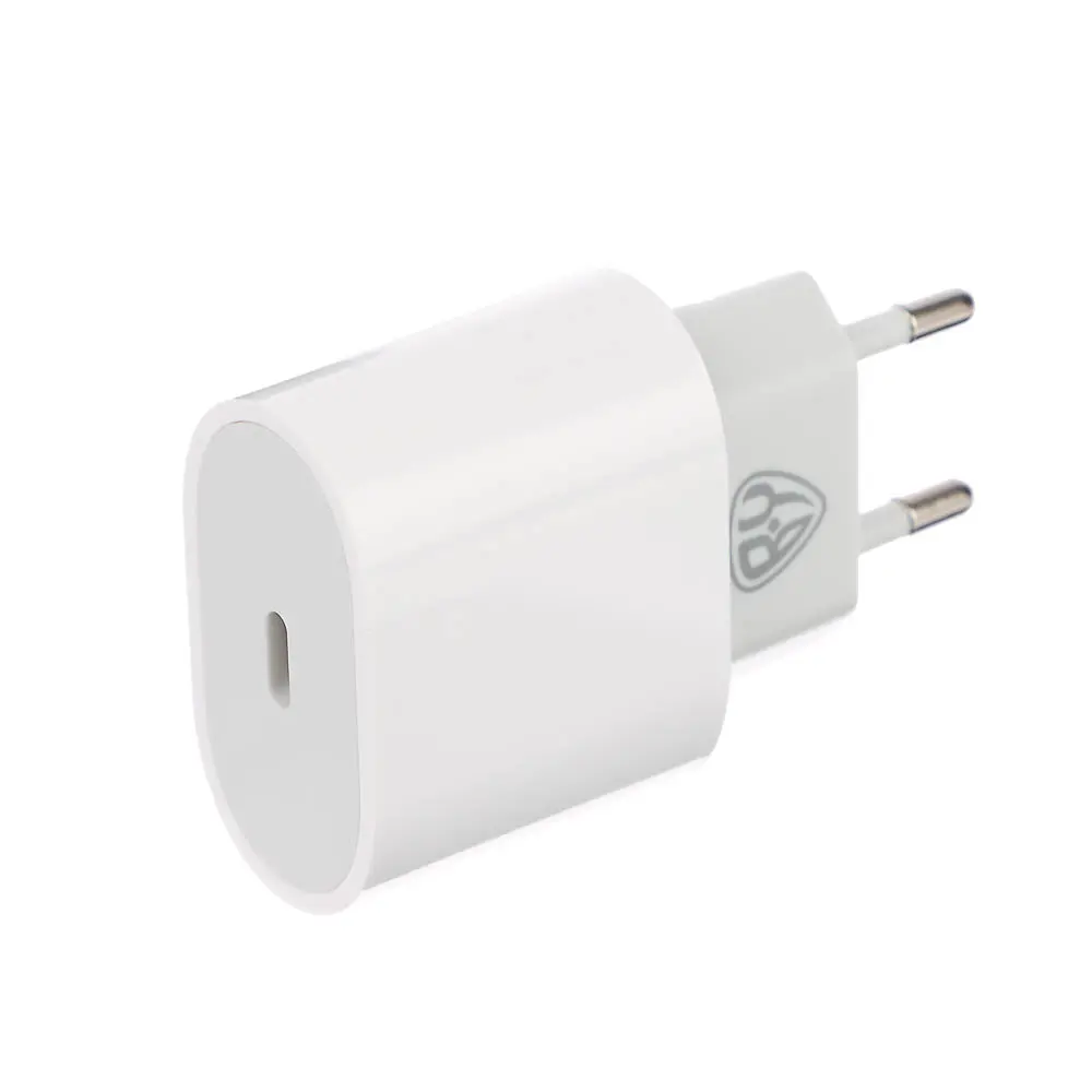 Сетевое зарядное устройство BY Pure 20Вт, USB-C PD, 110-220В, 50/60 Гц, пластик, белый - #4