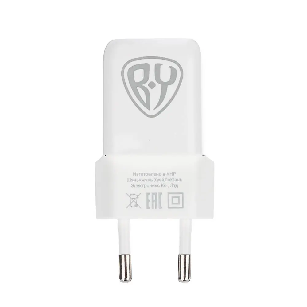 Сетевое зарядное устройство BY MINI 30Вт GaN,USB-C, USB-A, QC,PD,PPS,110-240В,50-60Гц,пластик,белый - #1