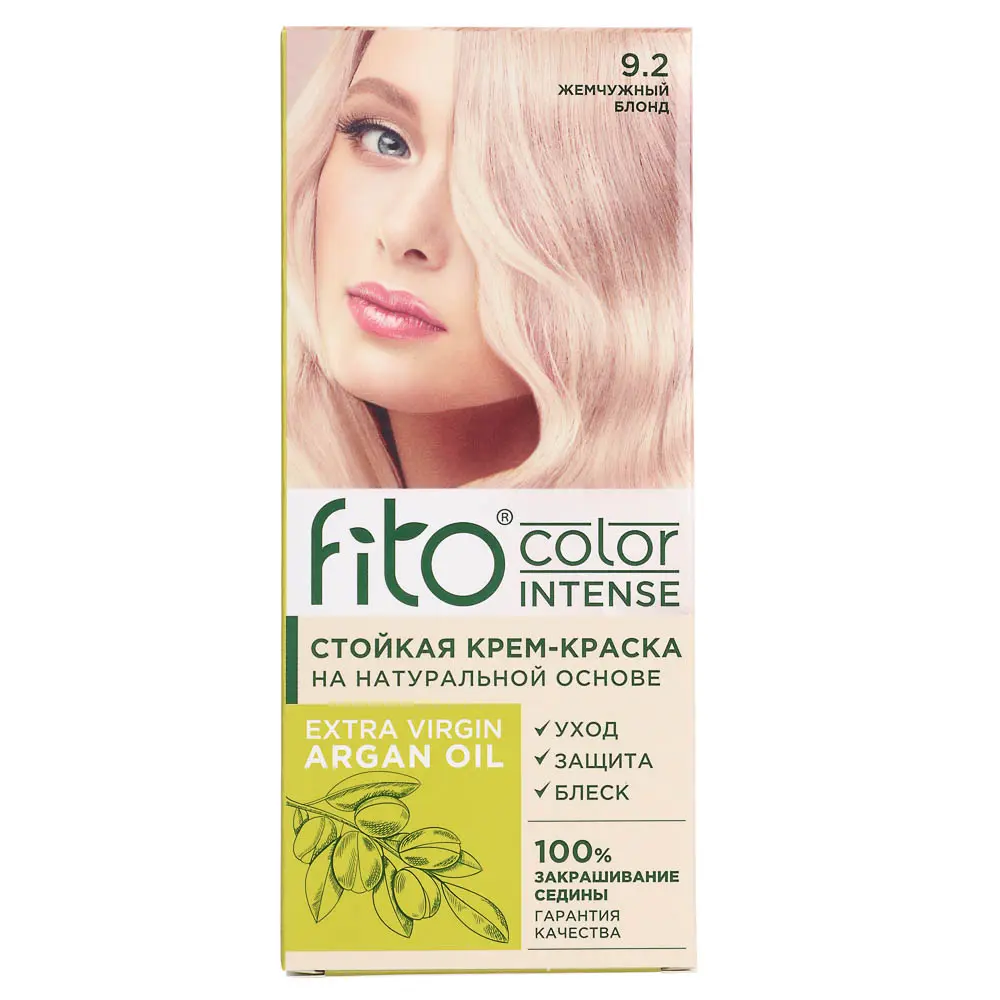 Краска для волос Fito color intense Жемчужный блонд, 115мл - #1