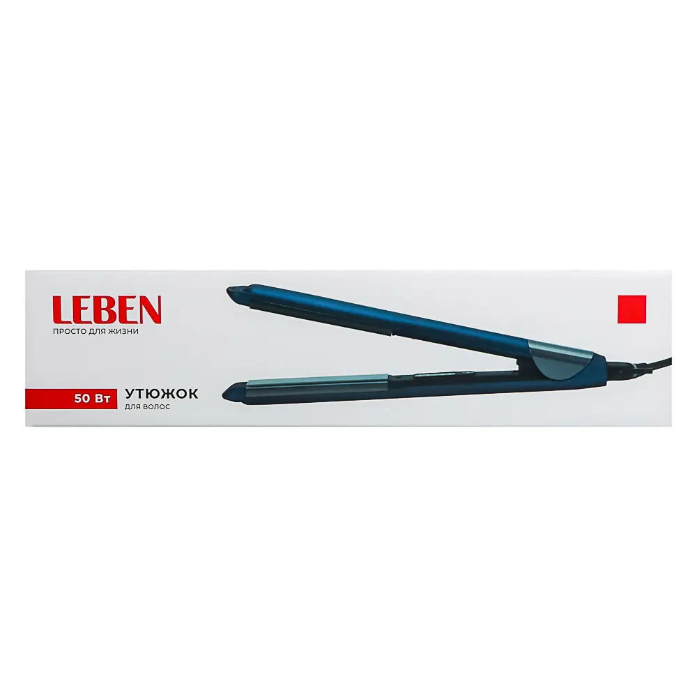 LEBEN Утюжок для волос, 50 Вт, 220-240В - #12