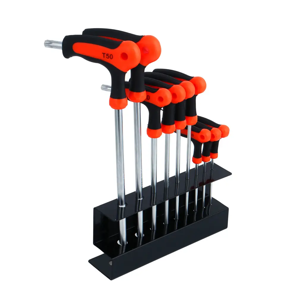 ЕРМАК Набор Т-образных имбусовых ключей Torx T10-T15-T20-T25-T27-T30-T40-T45-T50 - #2