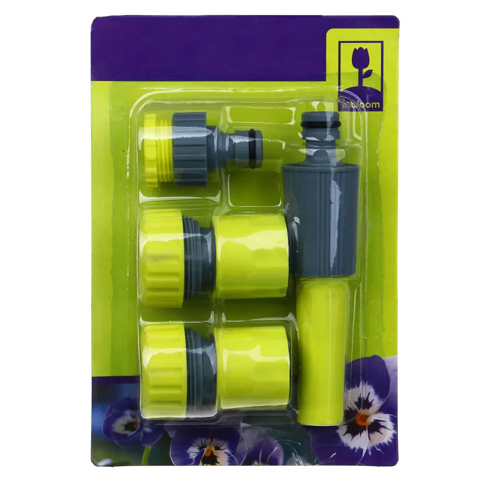 INBLOOM Набор для полива 3/4"(шланг 10м, коннектор-2шт., штуцер-1шт, наконечник-1шт) PP, PVC - #10