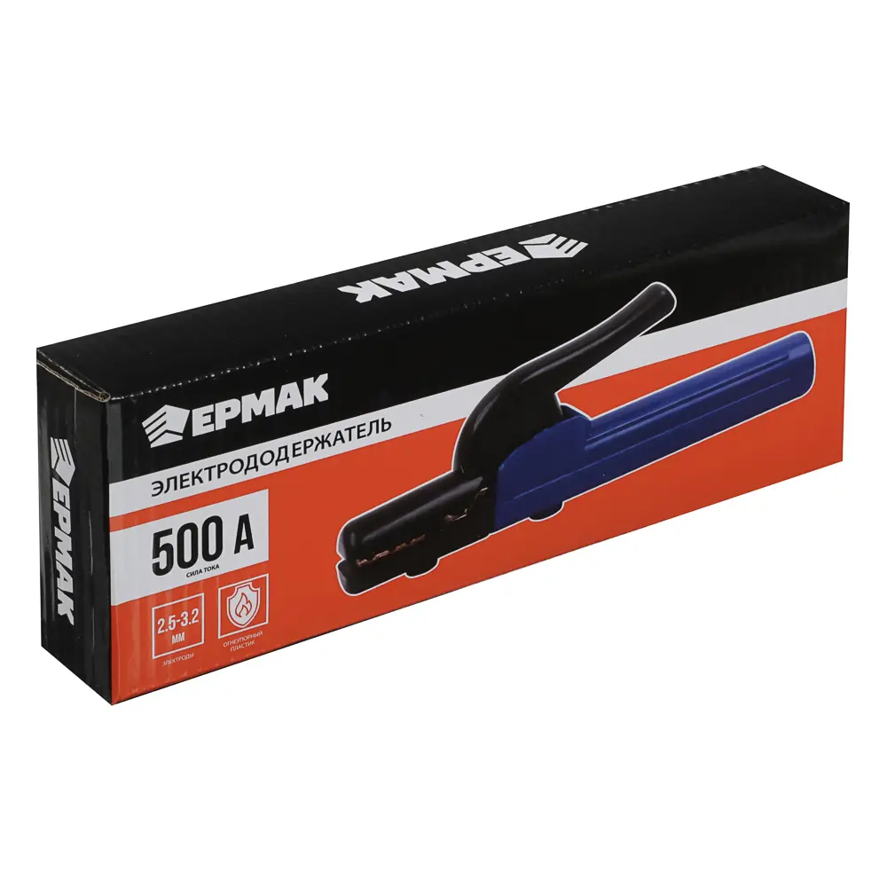 Электрододержатель тм ЕРМАК 500А, металл, синий - #9