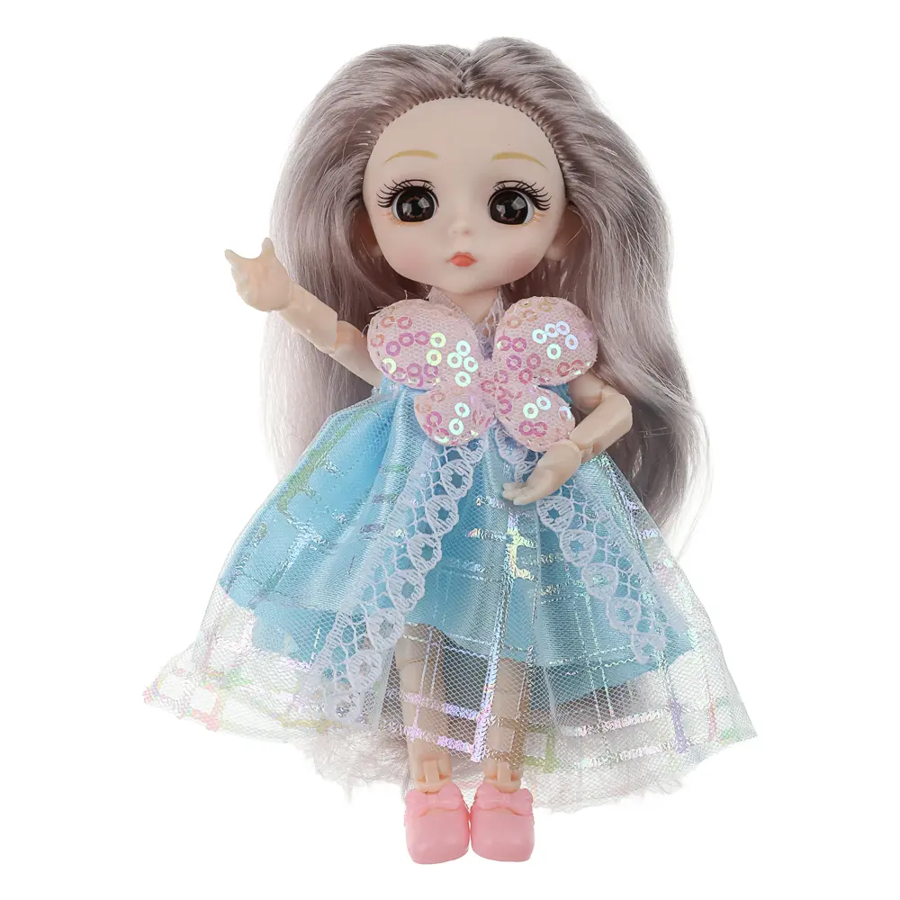 Кукла 14 см шарнирная с аксессуарами, PP, ABS, ИГРОЛЕНД, 3+, 1811-52 - #17