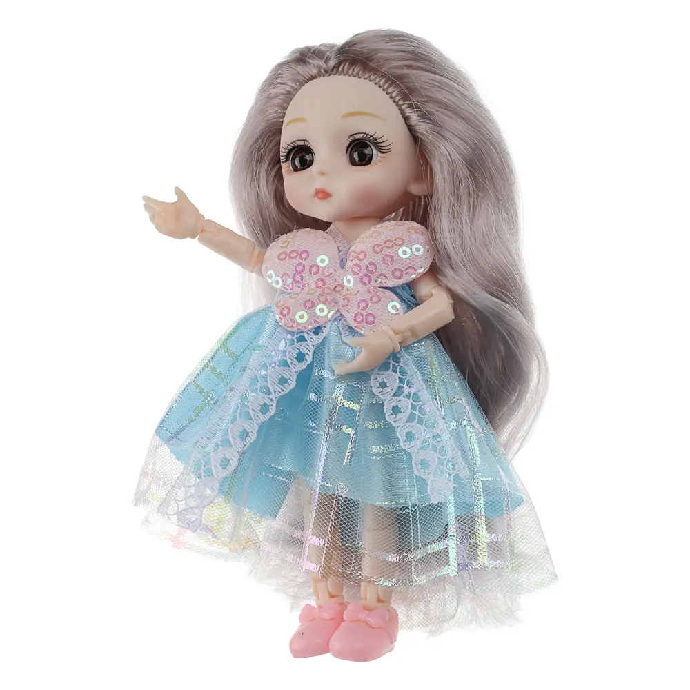 Кукла 14 см шарнирная с аксессуарами, PP, ABS, ИГРОЛЕНД, 3+, 1811-52 - #18