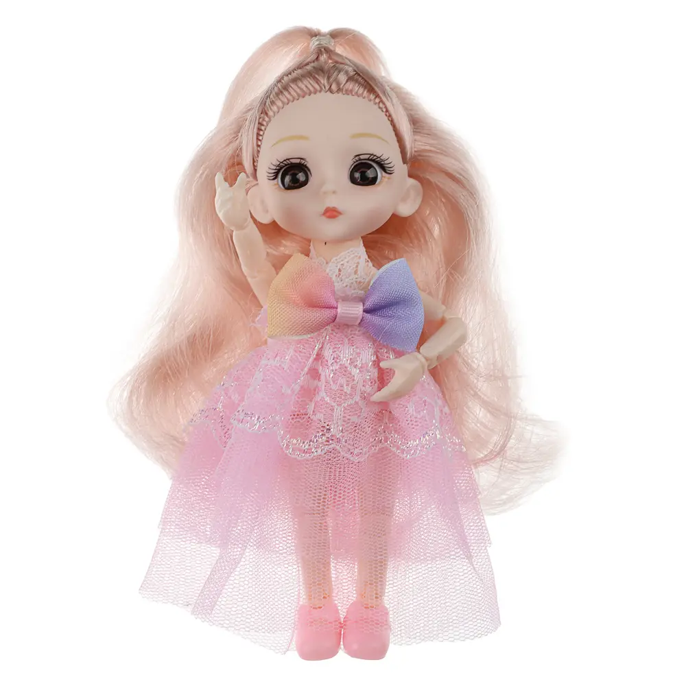 Кукла 14 см шарнирная с аксессуарами, PP, ABS, ИГРОЛЕНД, 3+, 1811-52 - #4
