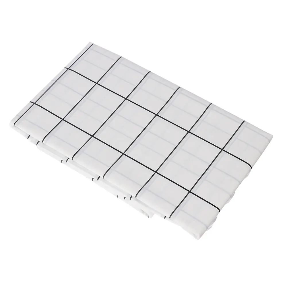 Шторка для ванной тм VETTA Квадро, ПЕВА 60г/м2, 180x200см, белый цвет - #3