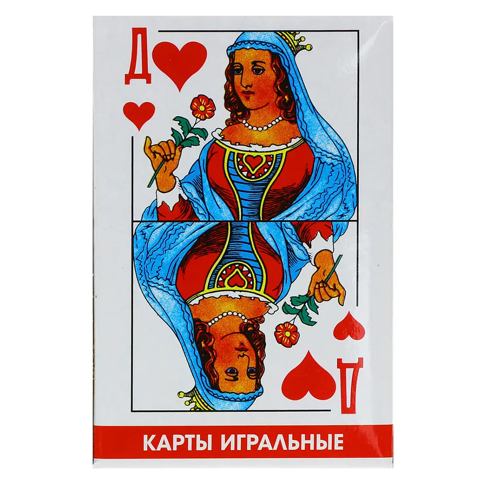 Карты игральные бумажные, 36 штук, 9x6x1 см - #4