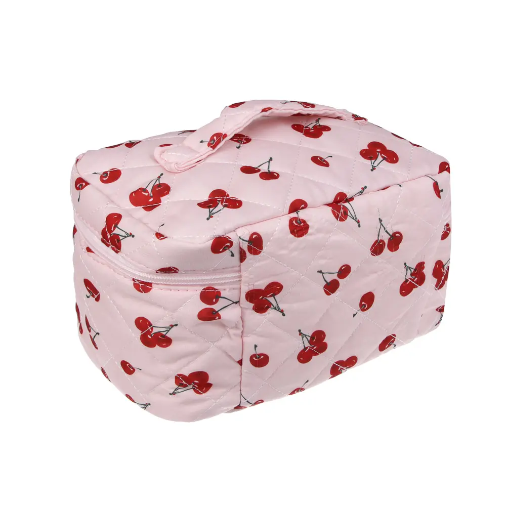 Косметичка - сундучок тм ЮL Cherry Blossom 23х14х14 см, полиэстер, 3 цвета - #5