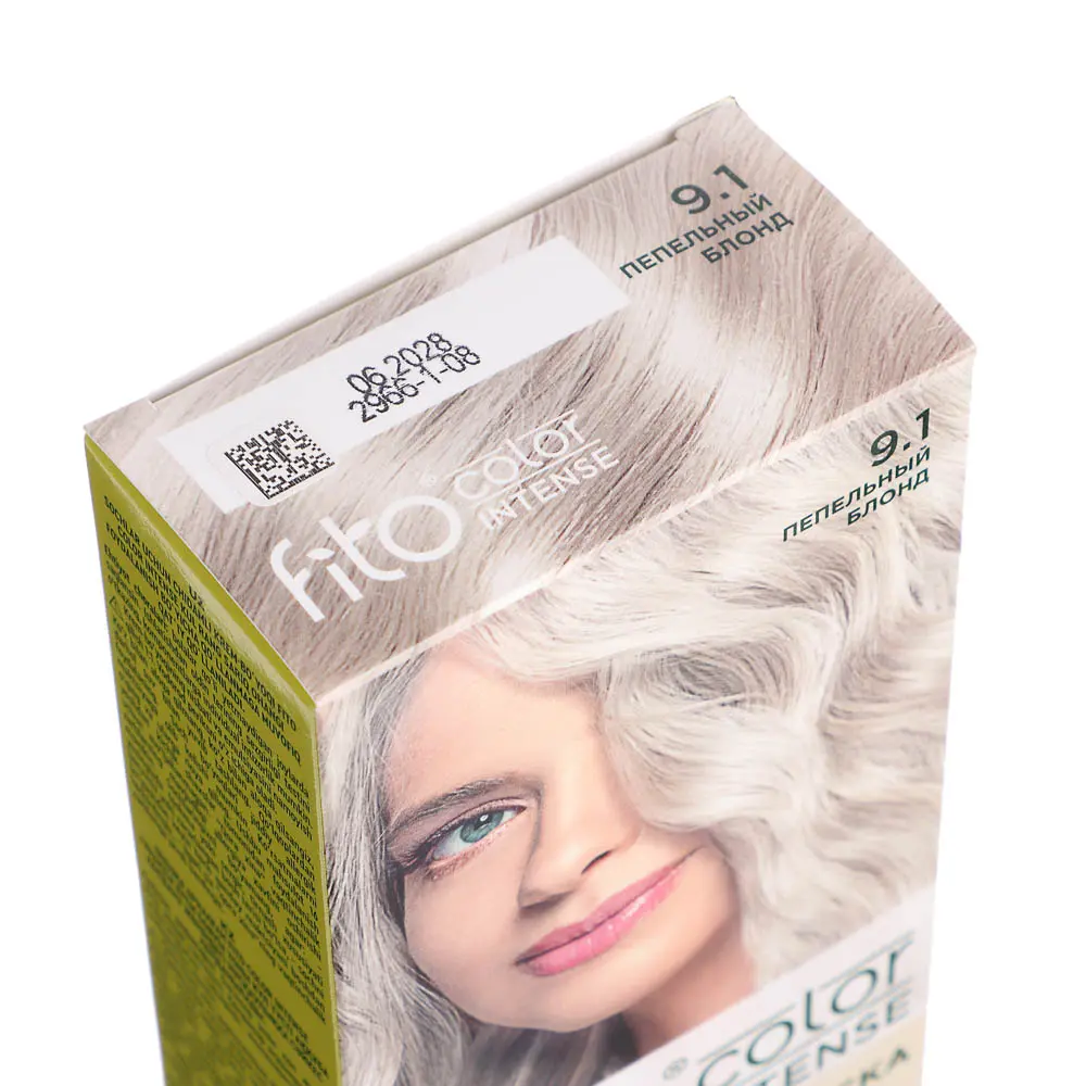 Краска для волос Fito color intense Пепельный блонд, 115мл - #2