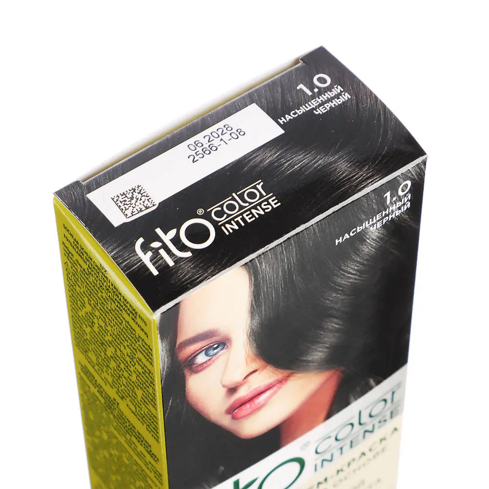 Краска для волос Fito color intense Насыщенный черный, 115мл - #2