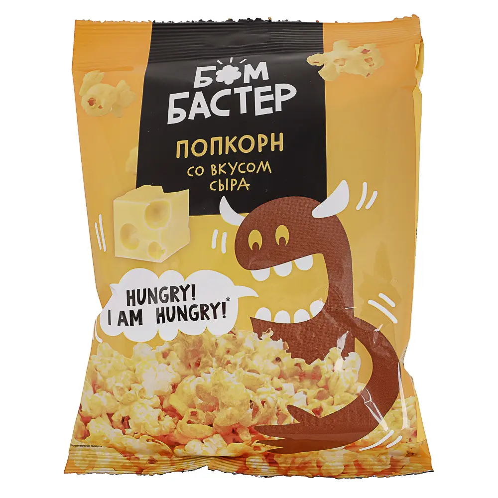 Попкорн Бомбастер со вкусом сыра, 35г - #1