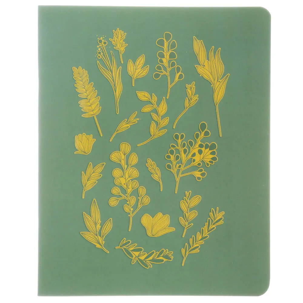 Тетрадь 48 л. "Botanica" А5, в клетку, на скобе, скругленные углы, в ассортим. - #12