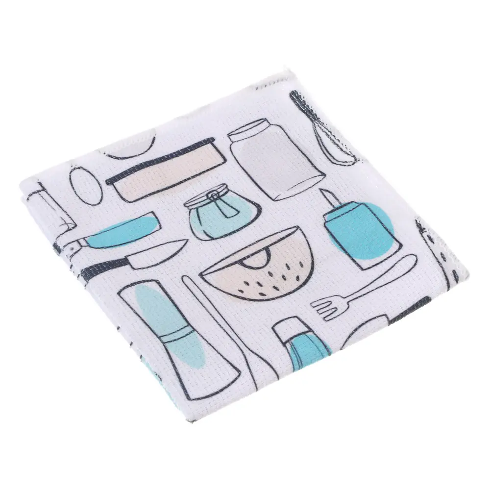 Салфетки универсальные тм VETTA 2 шт, 30x30см, микрофибра 220г/м2, 1 дизайн - #2
