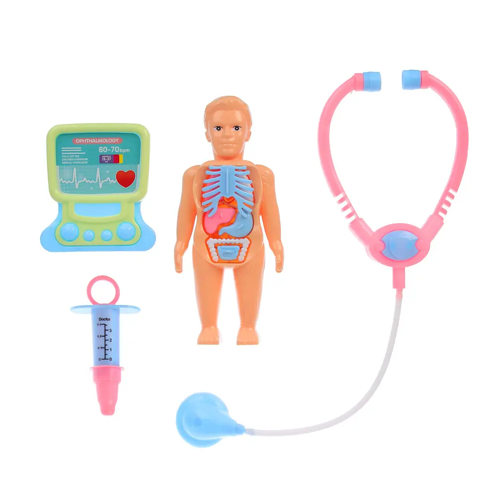 Игровой набор доктора с куклой-манекеном, PP, ABS, 20,4х3,5х37,6 см, тм ИГРОЛЕНД, 3+ - #4