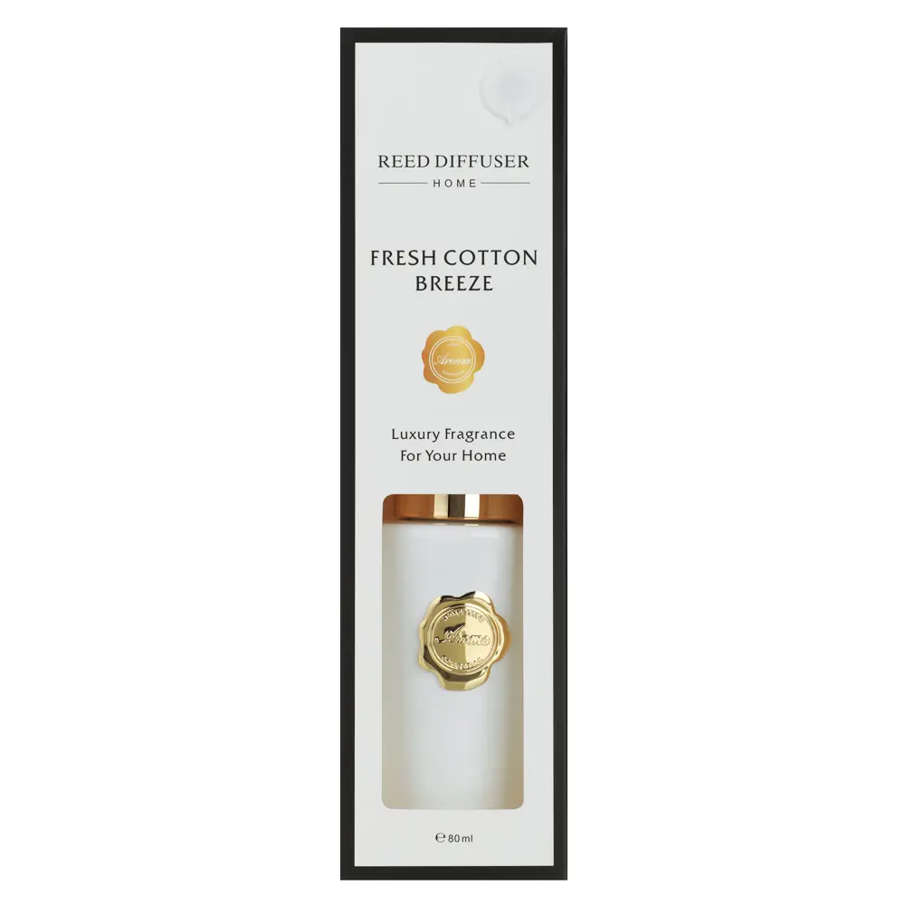 Ароматизатор диффузор тм NEW GALAXY GOLDEN COLLECTION, 80 мл., Fresh Cotton Breeze - #7