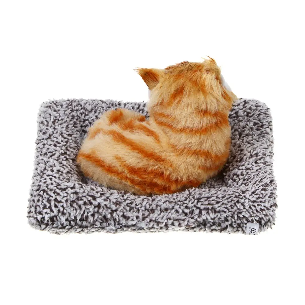 Игрушка мягкая "Котёнок", иск. мех, полиэстер, 7х16см, тм ИГРОЛЕНД, 3+ - #6
