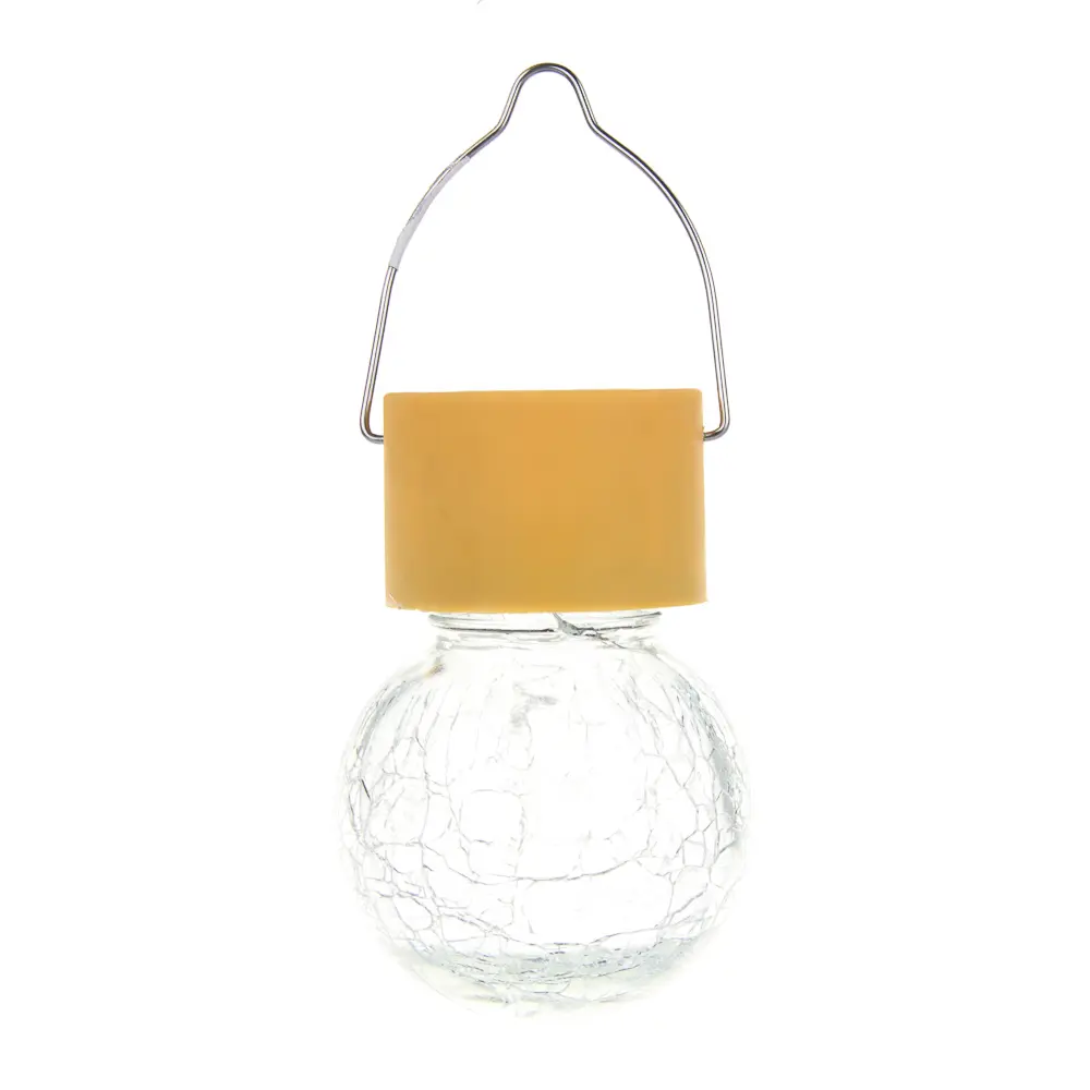 INBLOOM Фонарь на солн.батарее 9х6см 1LED белый, 1x1.2v 2/3AA 100mAh Ni-MH, пластик, стекло - #3