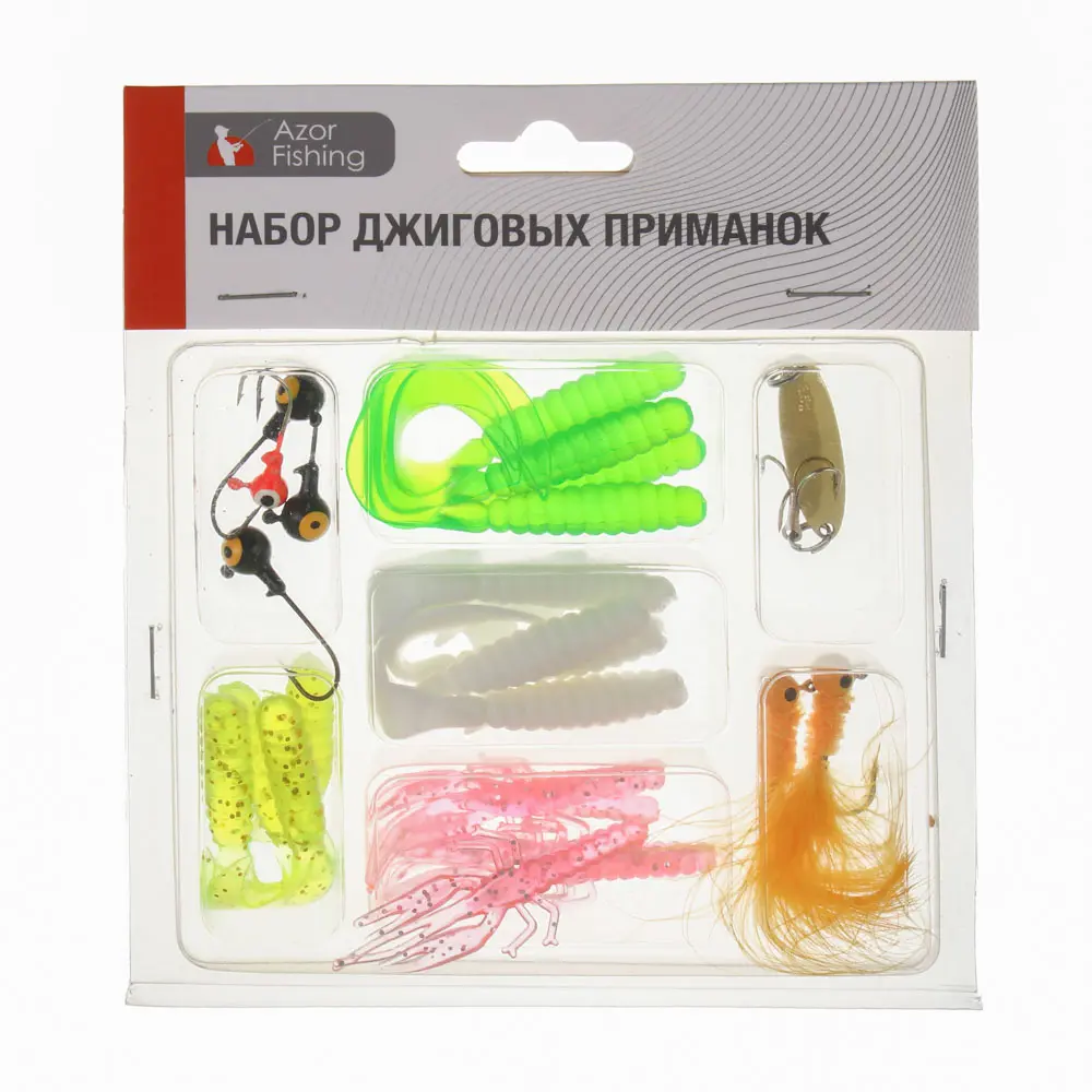 Набор джиговых приманок в блистере тм AZOR FISHING - #1
