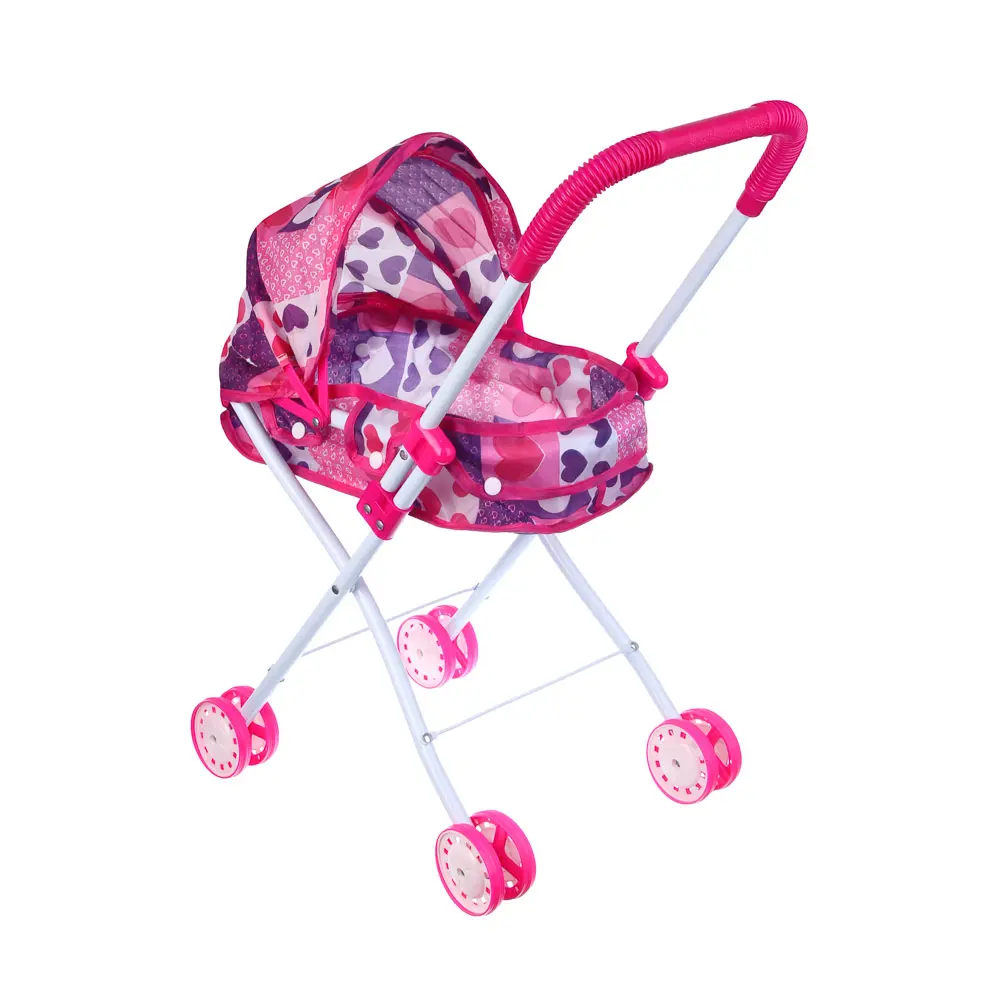 ИГРОЛЕНД Коляска люлька складная, ABS, сталь, полиэстер, 28х54х48см - #5