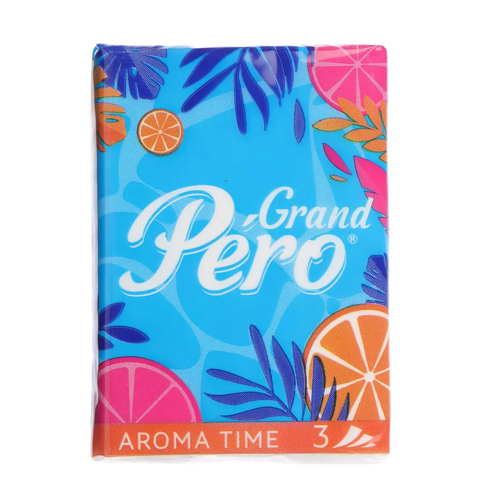 Платочки бумажные Grand Pero aroma, 3 слоя, 7шт - #2