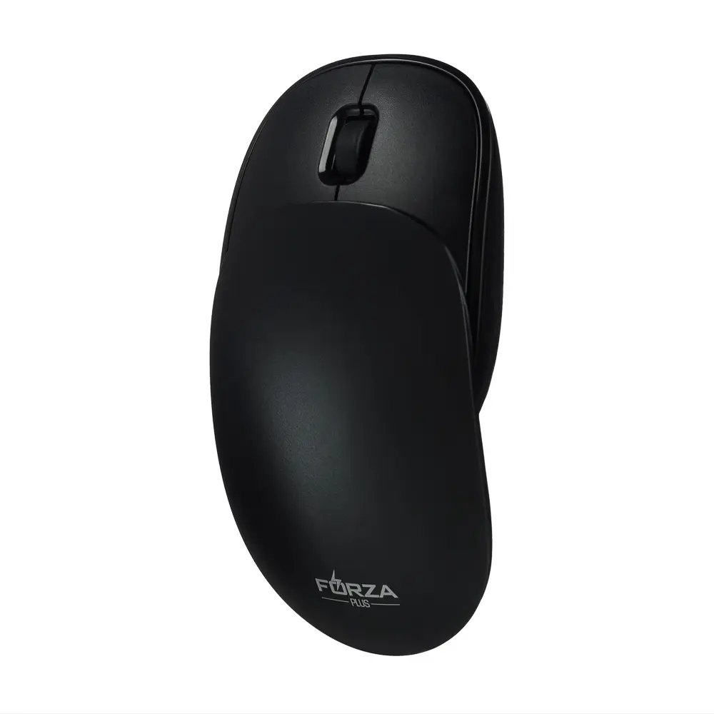 Компьютерная мышь беспроводная FORZA, 1000/1400/1800 DPI, 2.4GHz, 1xAAA, слайдер, чёрная - #3