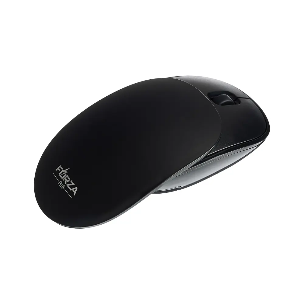 Компьютерная мышь беспроводная FORZA, 1000/1400/1800 DPI, 2.4GHz, 1xAAA, слайдер, чёрная - #4