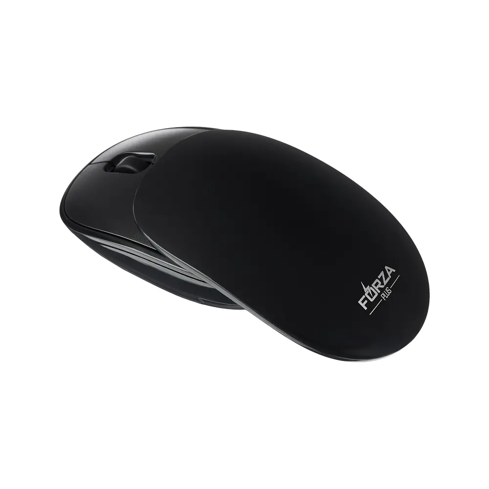 Компьютерная мышь беспроводная FORZA, 1000/1400/1800 DPI, 2.4GHz, 1xAAA, слайдер, чёрная - #6