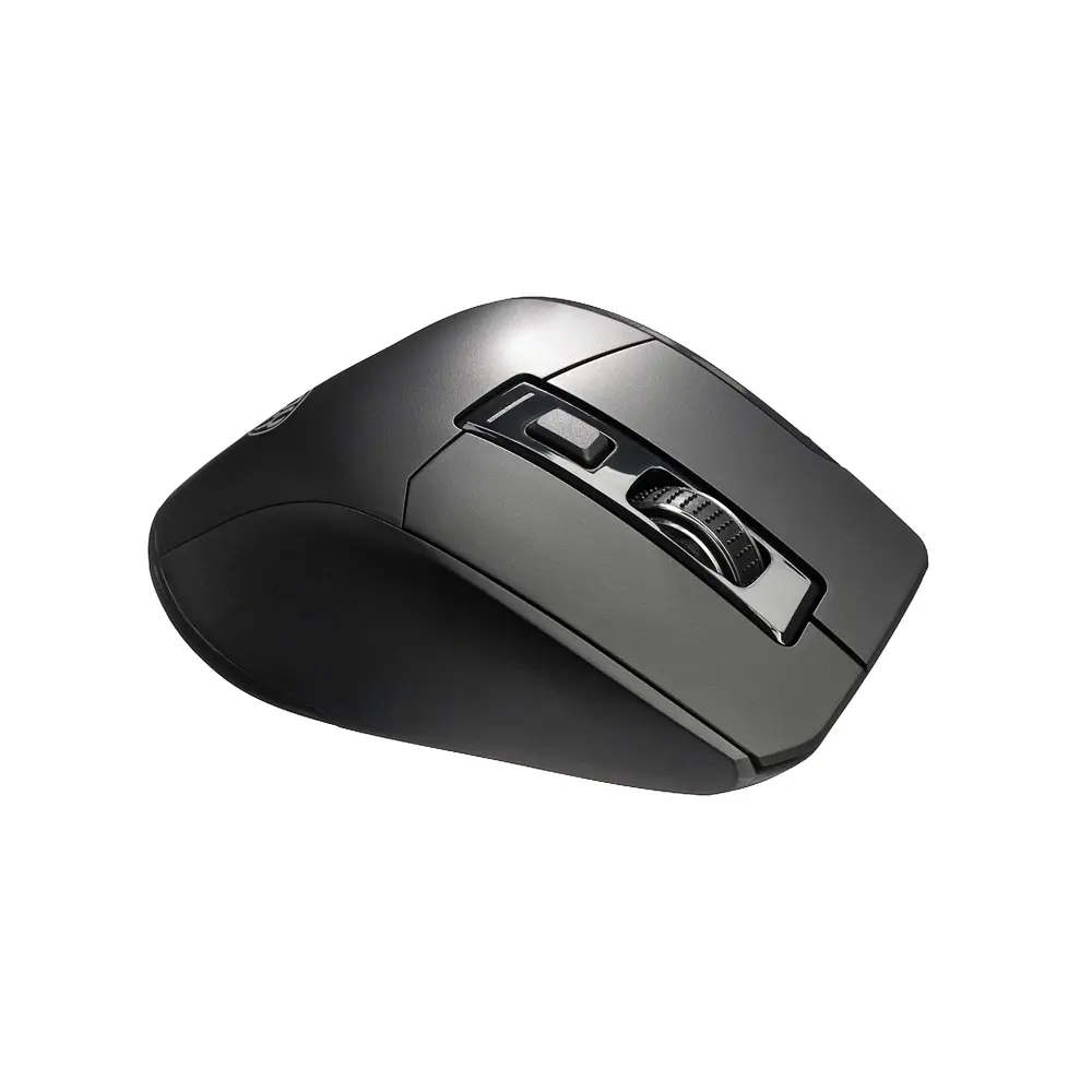 Компьютерная мышь беспроводная BY, 800-1600DPI, 6D 2.4GHz, 1xAA,"copy-paste", чёрная - #6