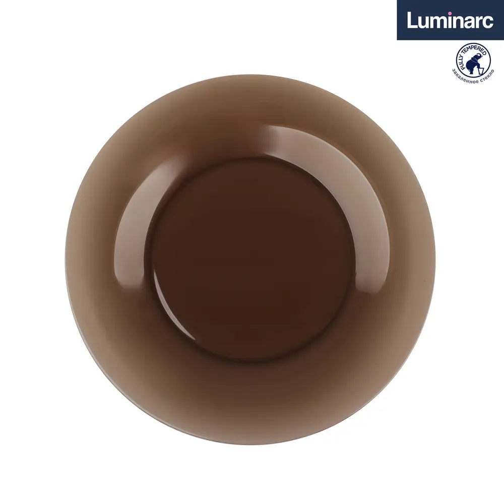Luminarc Эклипс Амбьянте Тарелка десертная 19,6см, дымчатое стекло, арт. L5087 - #1
