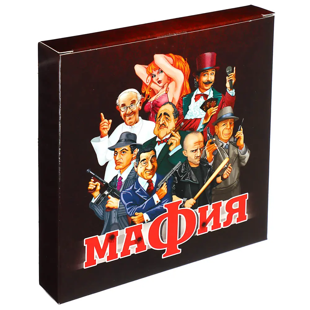 Игра настольная карточная "Мафия" 12,5х15х2см, арт. 01895 - #4