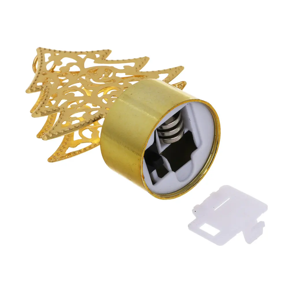 Светильник декор. LED тм СНОУ БУМ в виде Ели, 6x8см, металл, пластик, 3xLR1130, 1 режим - #6