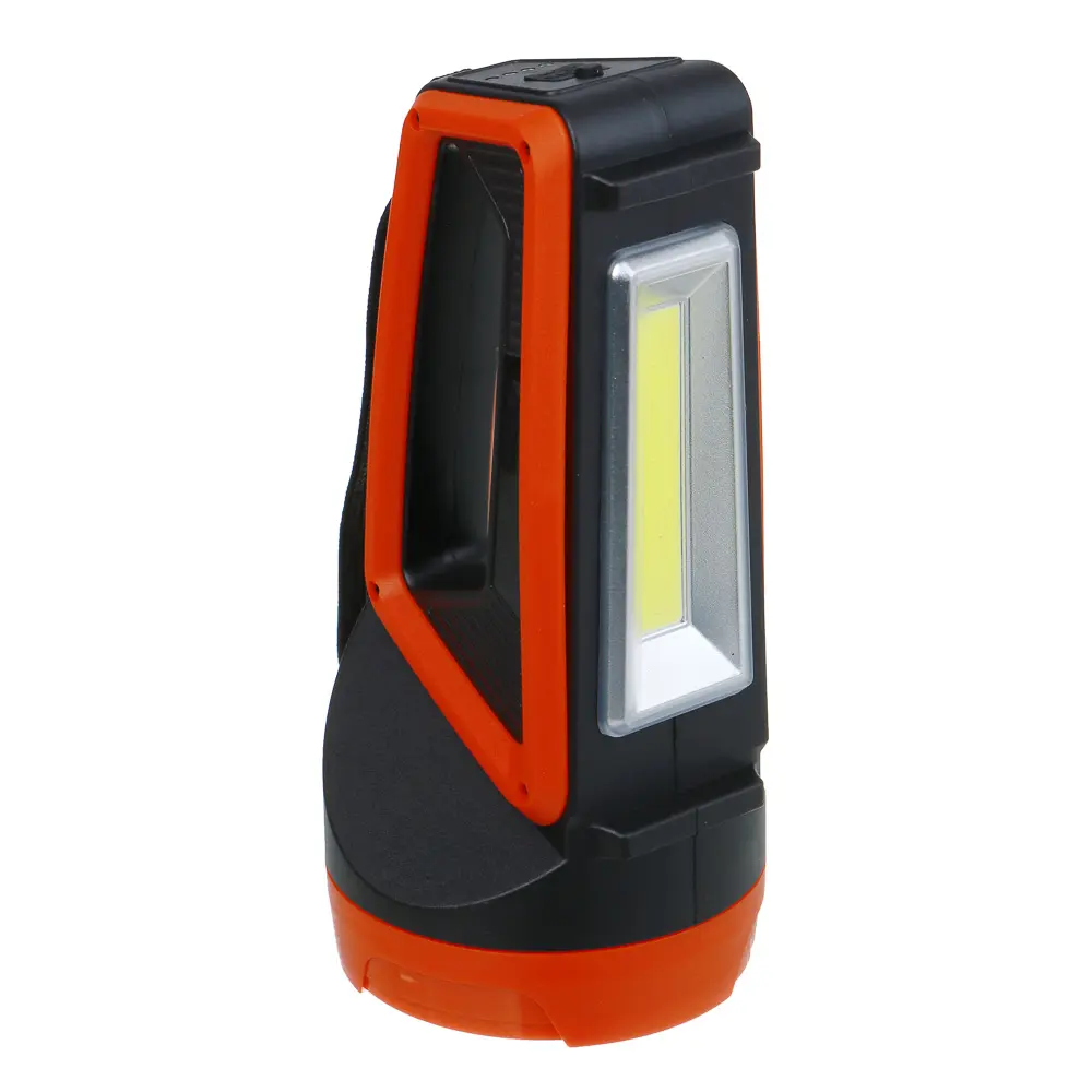 Фонарь прожектор тм ЕРМАК, LED + COB, 6 режимов, 2400мАч, Type-C кабель, 9х9х20см, пластик - #2