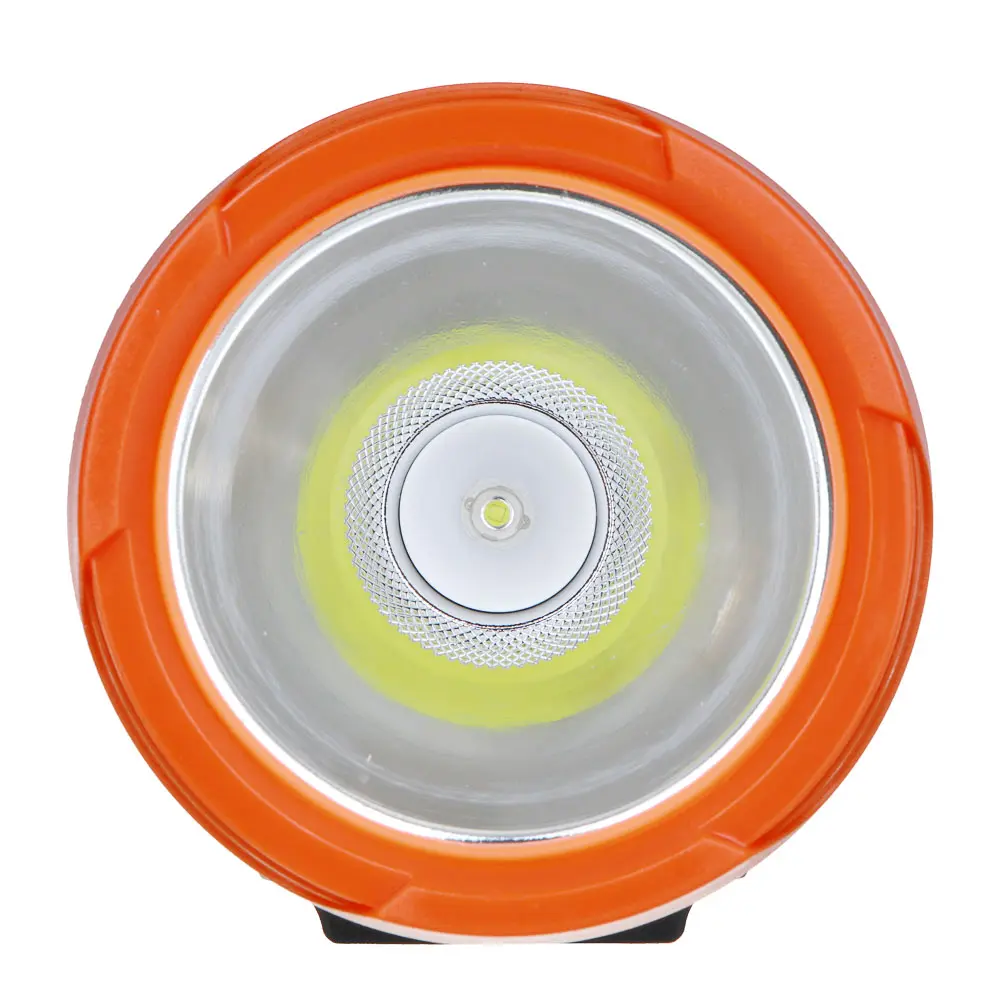 Фонарь прожектор тм ЕРМАК, LED + COB, 6 режимов, 2400мАч, Type-C кабель, 9х9х20см, пластик - #4