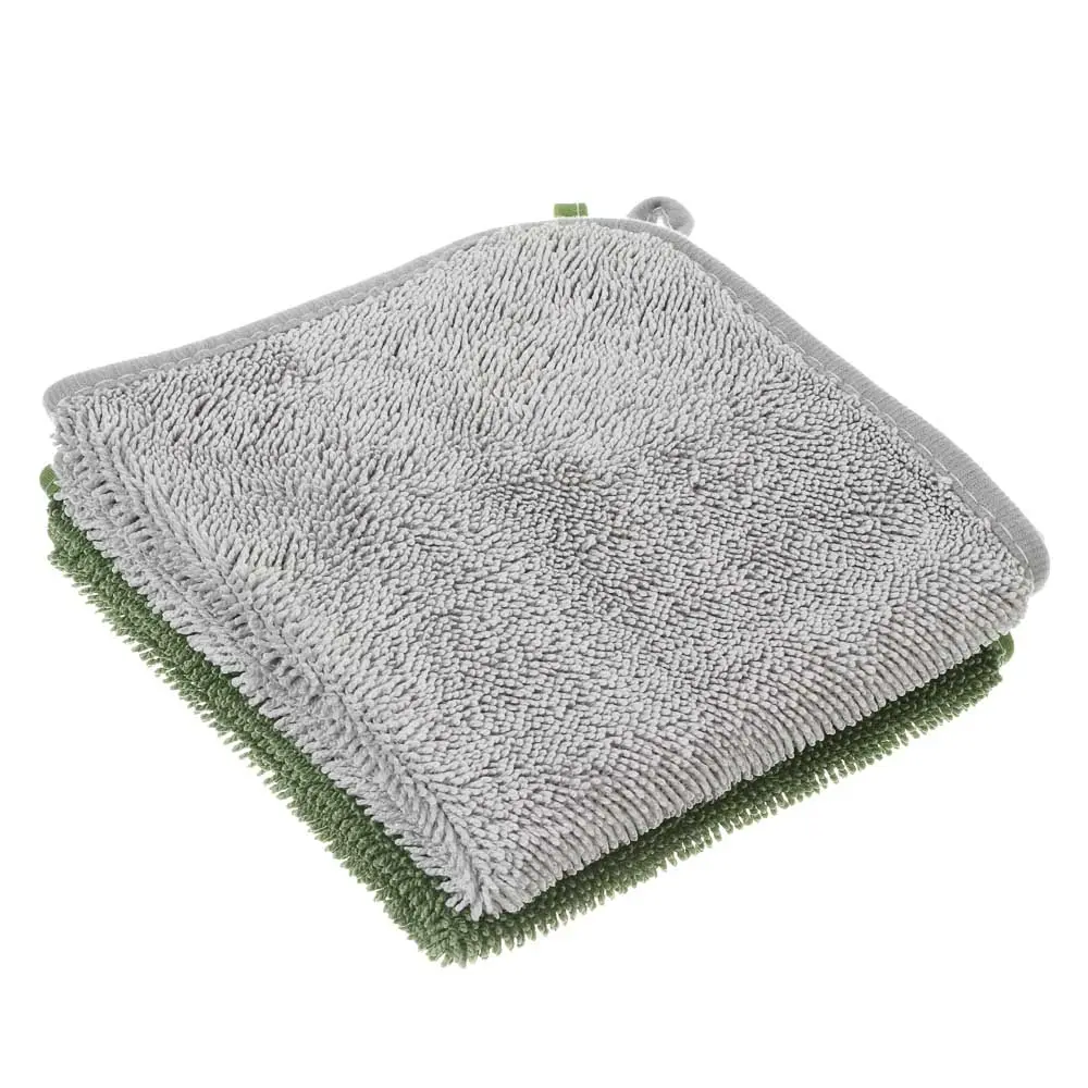 Салфетка для уборки с ворсом тм VETTA, с петелькой, 30x30 см, микрофибра 500г/м2, 2 цвета - #1