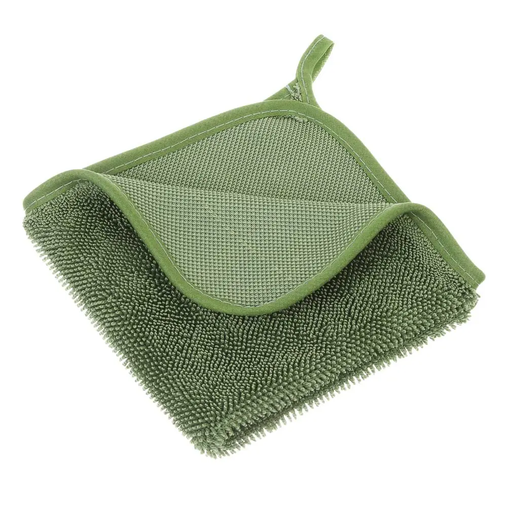 Салфетка для уборки с ворсом тм VETTA, с петелькой, 30x30 см, микрофибра 500г/м2, 2 цвета - #8