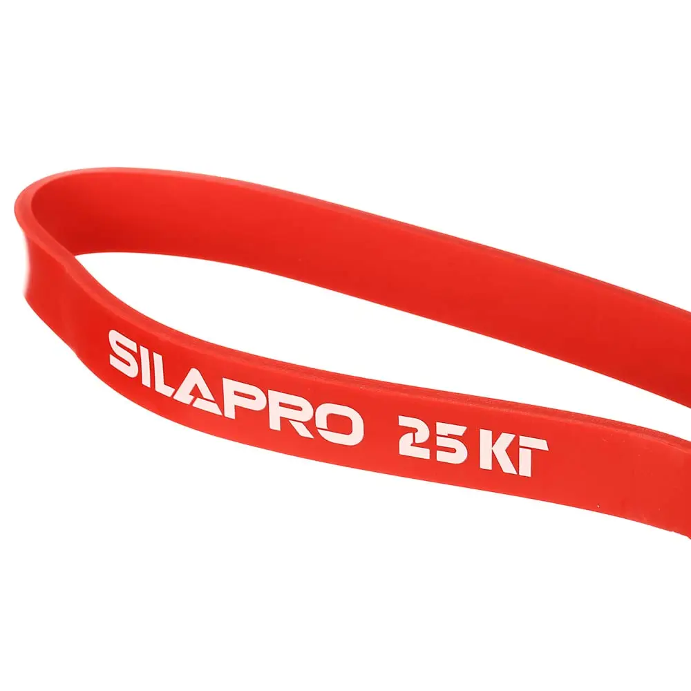 SILAPRO Лента для фитнеса силовая эластичная 208х0,45х2,2см, латекс, 25 кг - #2