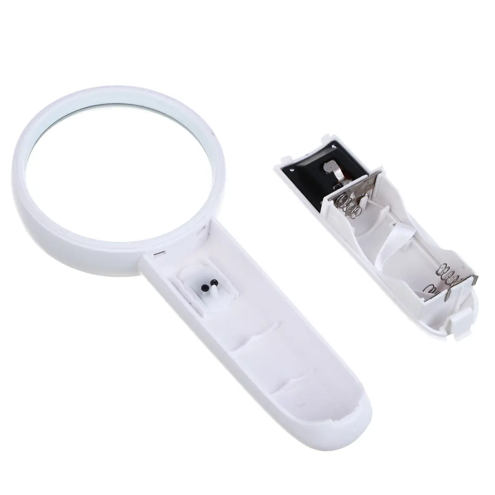 Лупа с LED подсветкой, d6,5см, пластик, стекло, 3xAAA (не входят в комплект) - #1