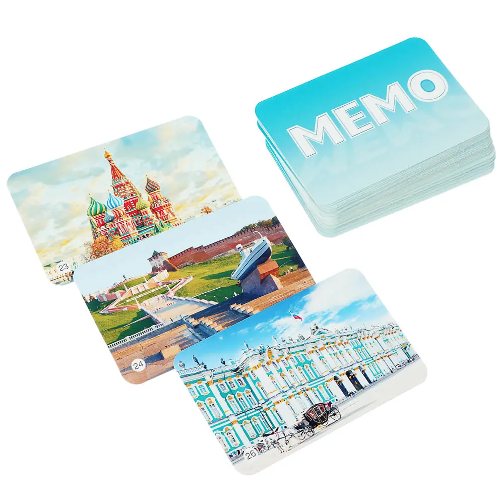 Игра Мемо "Достопримечательности России" 52 карточки - #2