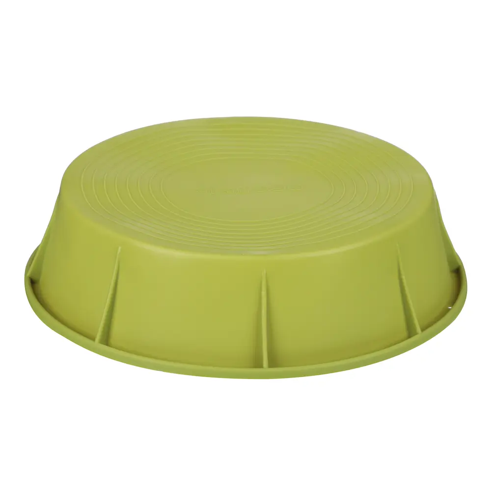 Форма силиконовая d20x5см, круглая, 3 цвета - #4