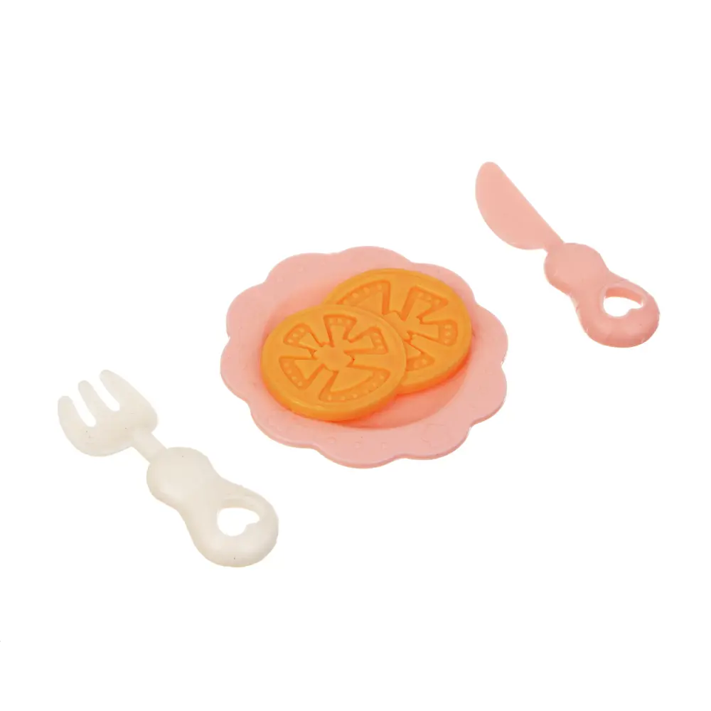 Игровой набор еды "Вкусняшки мини" ABS, бежево-розовый, 18,8х3,6х15,1 см, тм ИГРОЛЕНД - #7