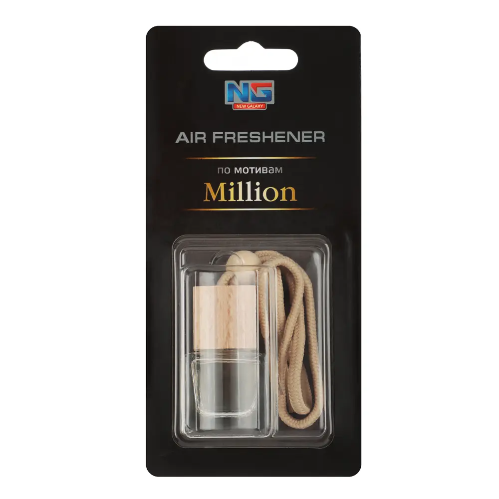 NEW GALAXY Ароматизатор подвесной Автопарфюм, по мотивам Million, 5 мл - #1