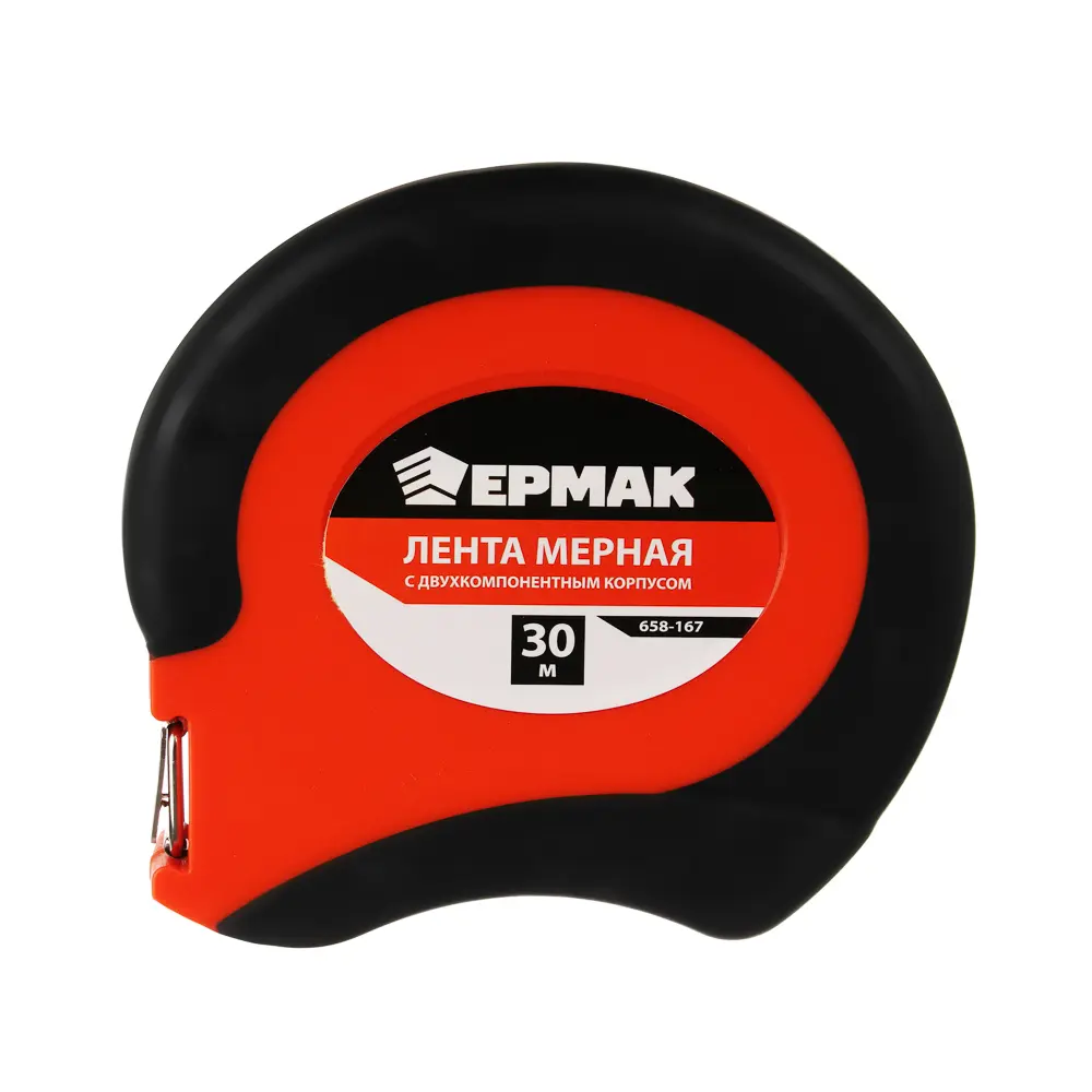 ЕРМАК Лента мерная металл 30м, двукомп. корпус - #3