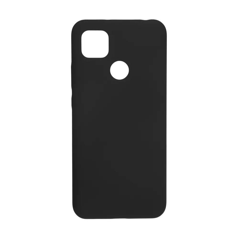 Чехол для смартфона BY Цветной, Xiaomi Redmi 9C, черный, силикон - #1