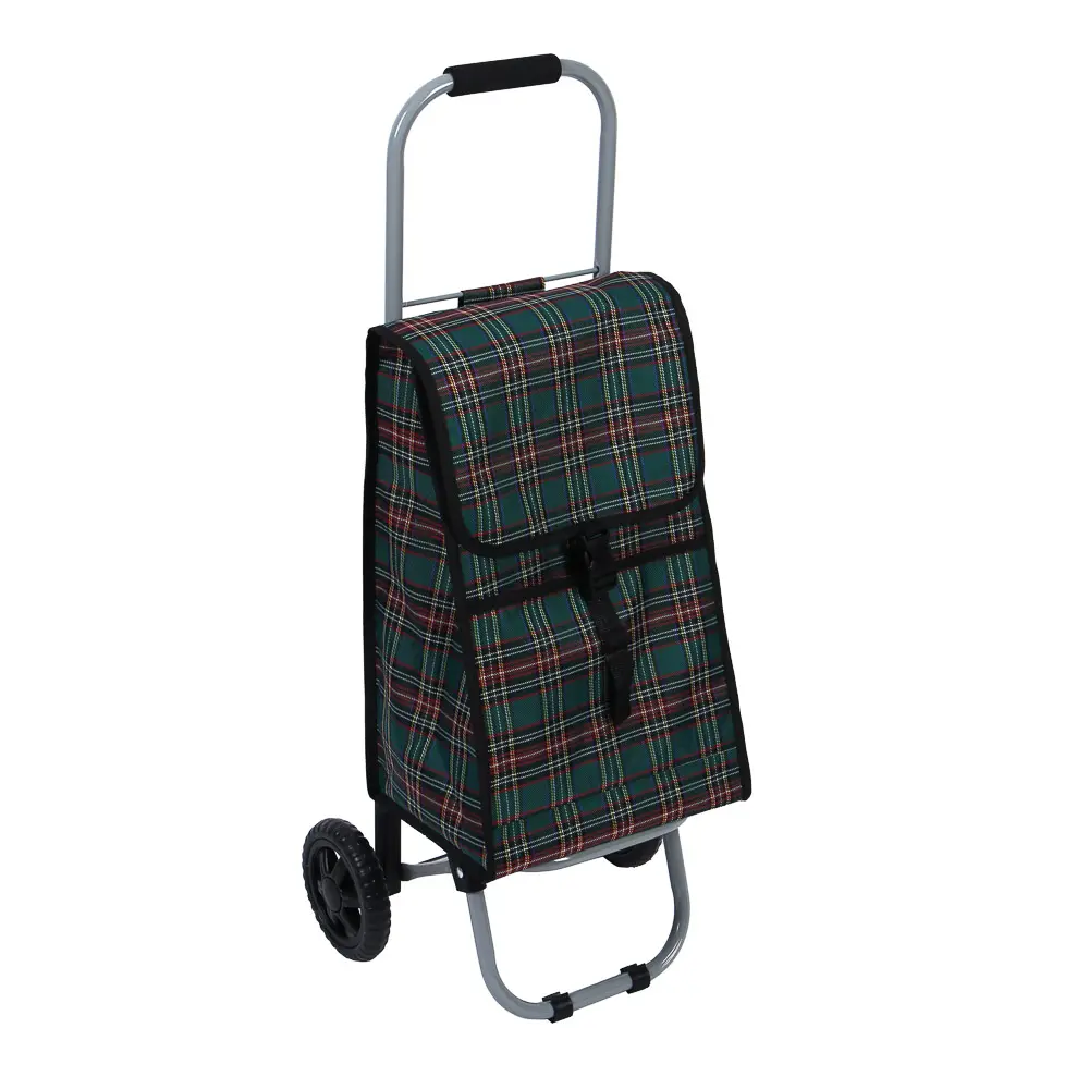 Тележка + сумка тм VETTA, до 20кг, 84x32x28см, 29 л, оксфорд, колеса ЭВА d14см - #1